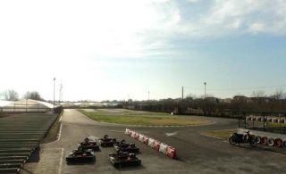 Pista con kart
